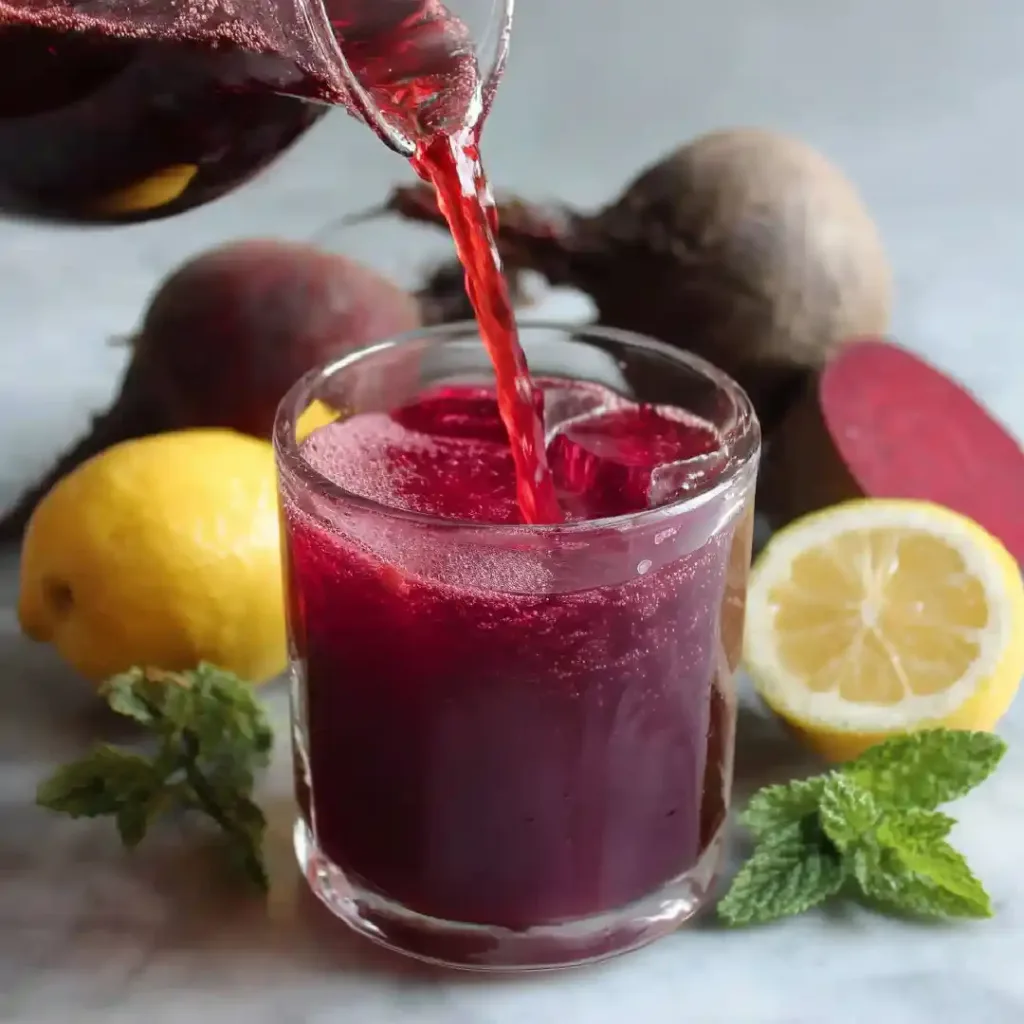 Beet Lemonade Recipe 7 beet lemonade serving
