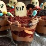 graveyard dirt cups a spooky cute halloween dessert