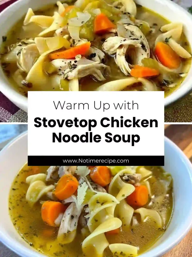 Warm Up with Stovetop Chicken Noodle Soup 3 pin warm up with stovetop chicken noodle soup