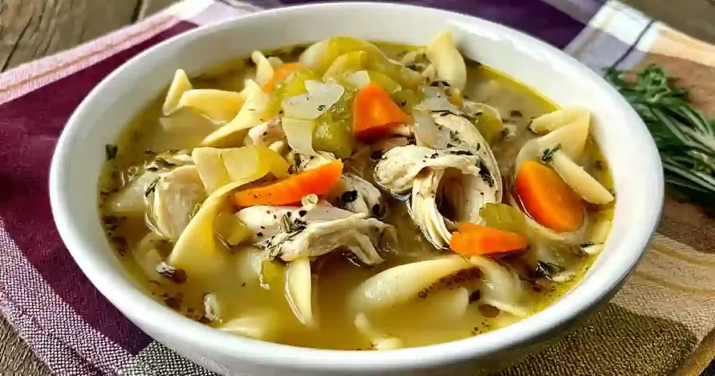 Warm Up with Stovetop Chicken Noodle Soup 1 stovetop chicken noodle soup